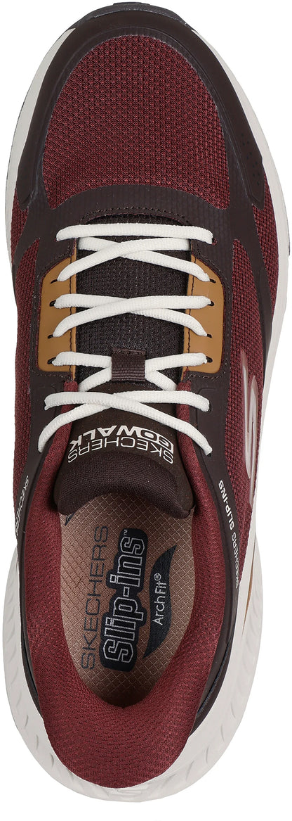 Skechers GO WALK Max Cushioning Jaylen Mens Walking Shoes - Red
