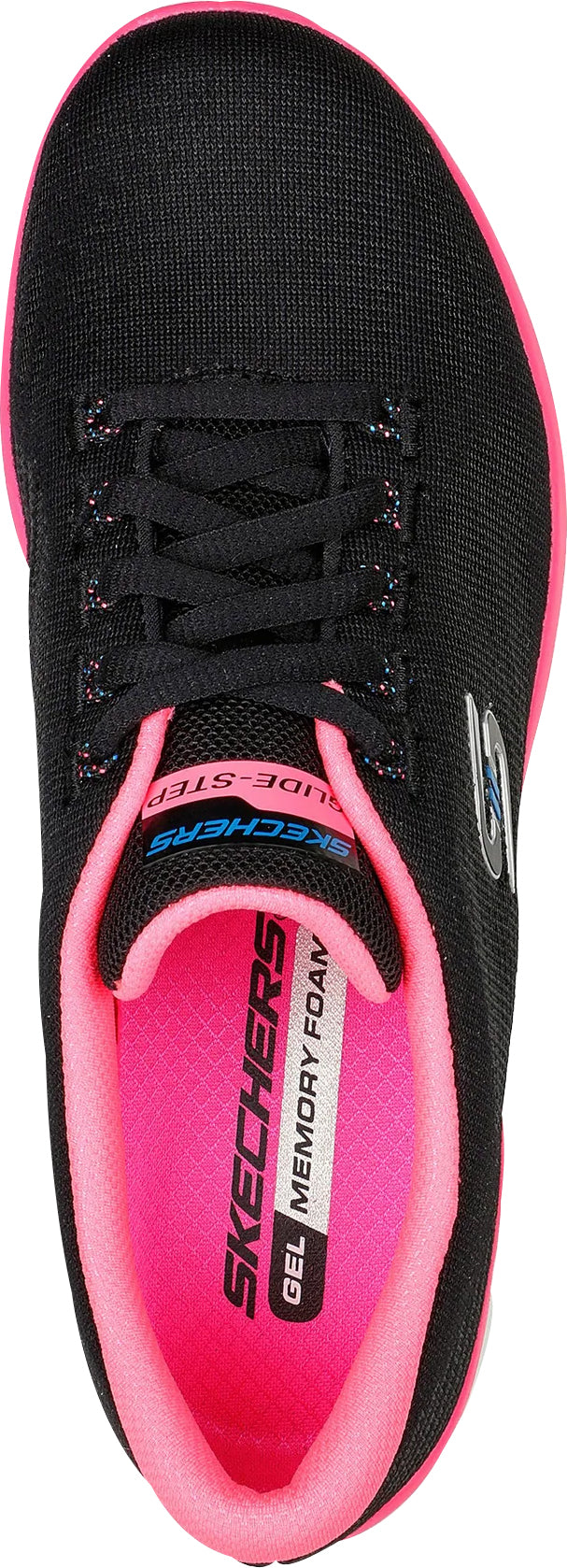 Skechers Glide Step Flex Womens Training Shoes Black Start Fitness
