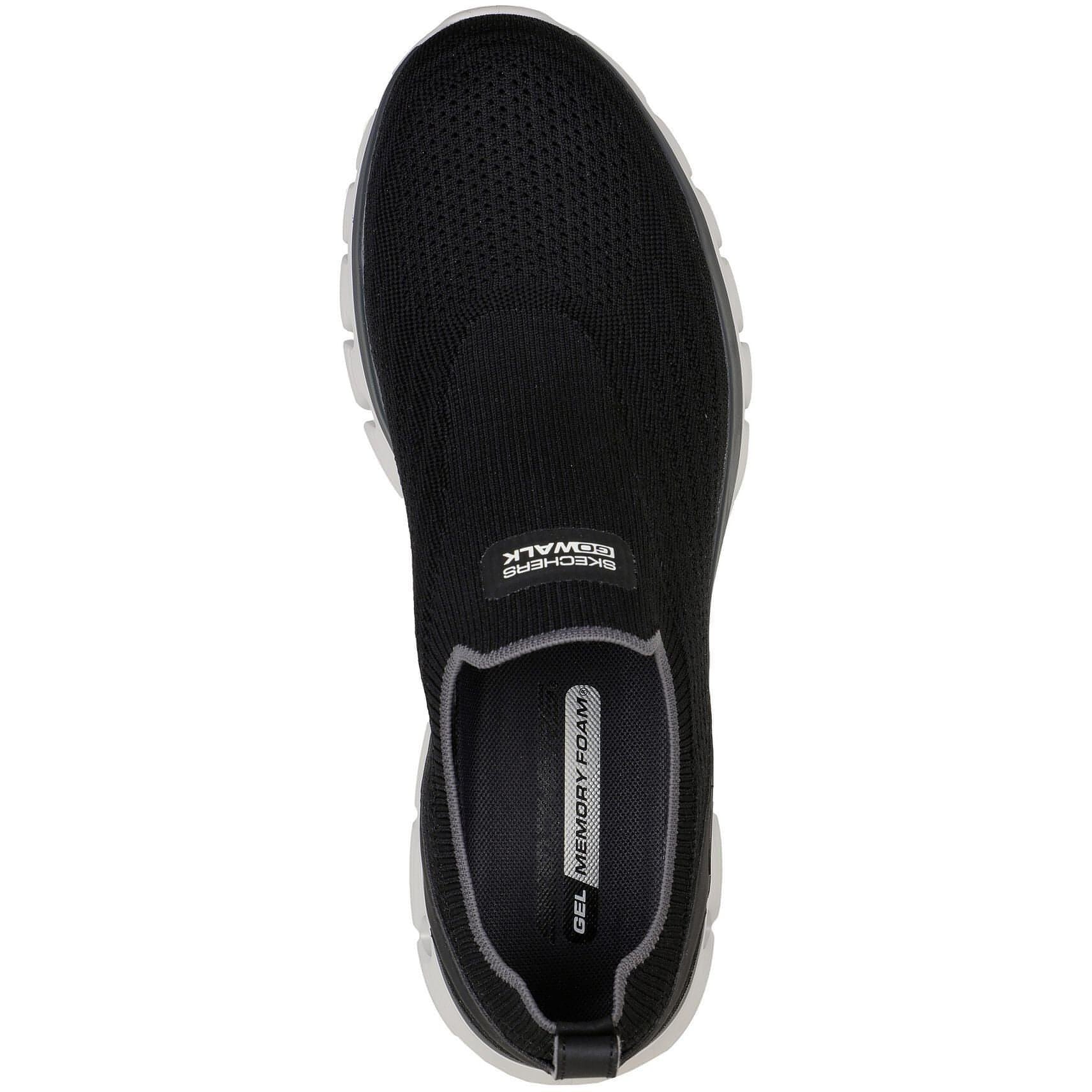 Skechers GOWalk Glide-Step Flex Slip On Mens Walking Shoes - Black