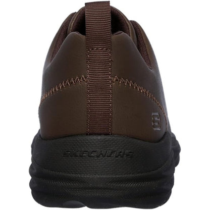 Skechers Harsen Rendo Choc Back View