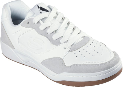 Skechers Koopa Court Volley Low Varsity Shoes - White