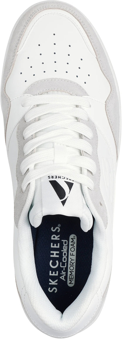 Skechers Koopa Court Volley Low Varsity Shoes - White