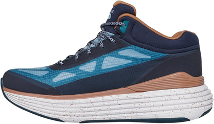 Skechers Max Cushioning Suspension Terrace Waterproof Womens Running Shoes - Blue