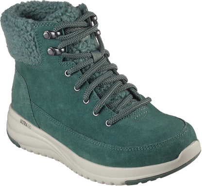 Skechers On The Go Stellar Winterize Womens Boots - Green