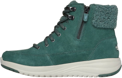Skechers On The Go Stellar Winterize Womens Boots - Green