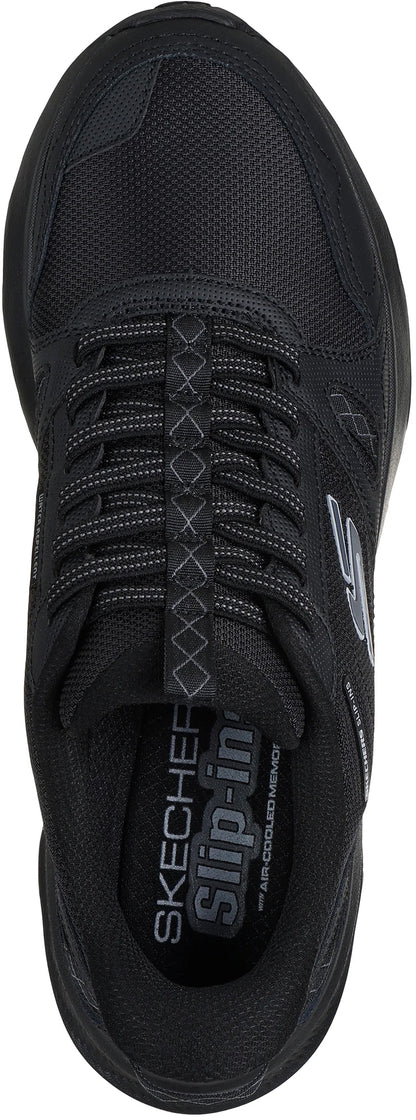 Skechers Ridge Oak Gateway Trail Mens Walking Shoes - Black