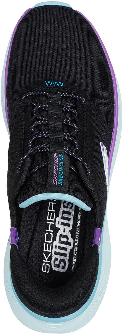 Skechers Skech Cloud Perfectly Plush Womens Training Shoes - Black
