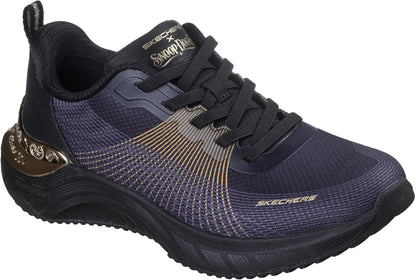 Skechers Snoop Ace Cyber Walker Womens Shoes - Black