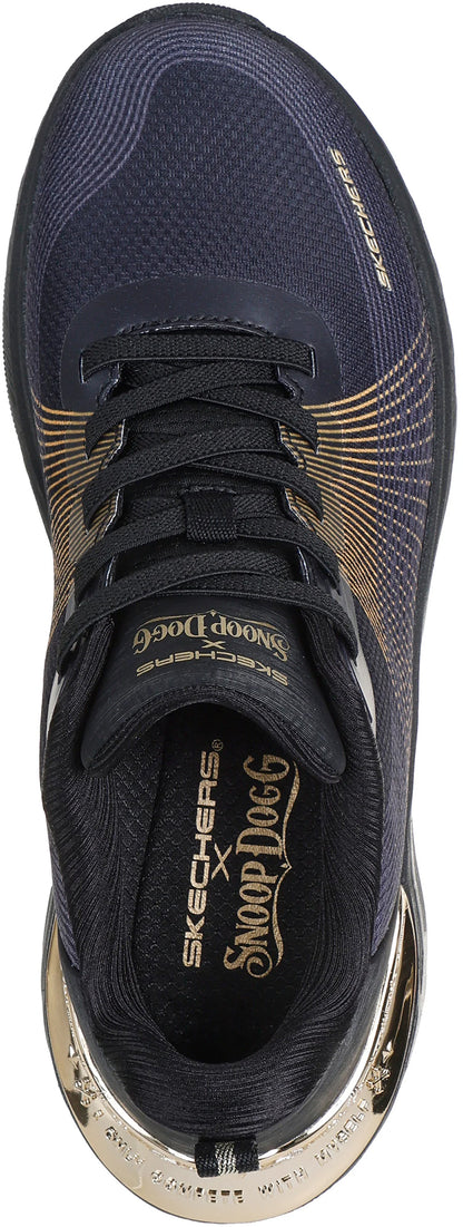 Skechers Snoop Ace Cyber Walker Womens Shoes - Black
