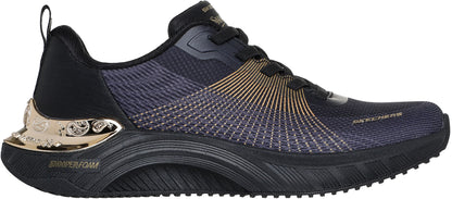 Skechers Snoop Ace Cyber Walker Womens Shoes - Black