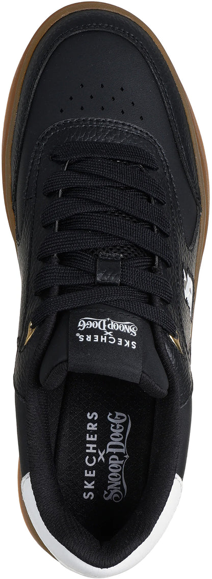 Skechers Snoop Dogg Courtside Cali Dudez Mens Shoes - Black