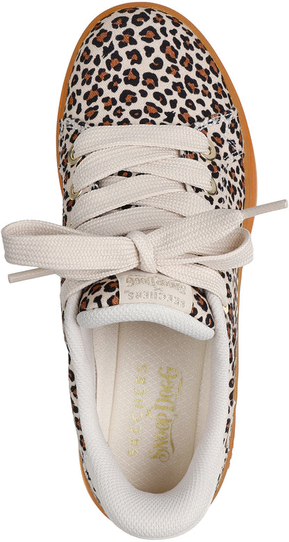 Skechers Snoop Dogg Courtside Nature Girlz Womens Shoes - Brown