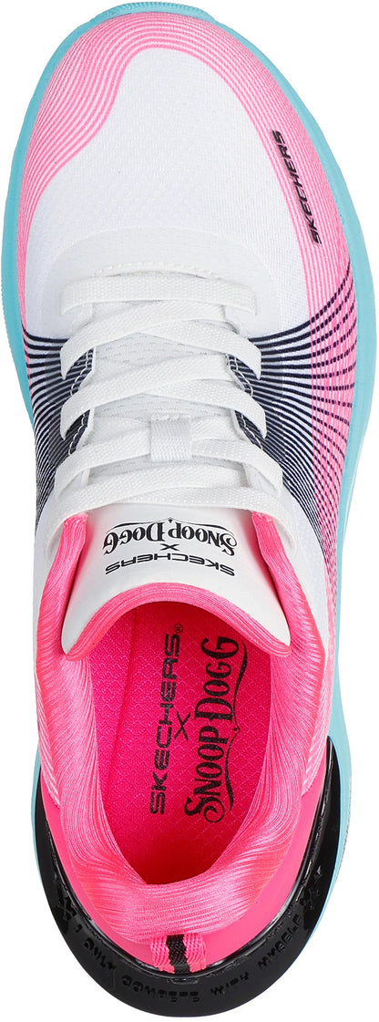 Skechers Snoop Ace Cyber Walker Womens Shoes - White