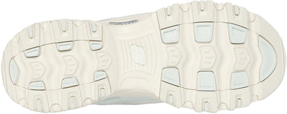 Skechers Sport D'Lites Smooth Nostalgia Womens Shoes - Cream