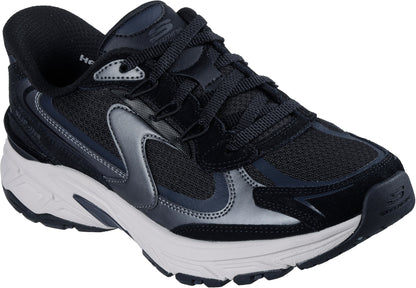 Skechers Stamina Sport Metallic Muse Womens Shoes - Black