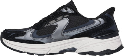 Skechers Stamina Sport Metallic Muse Womens Shoes - Black