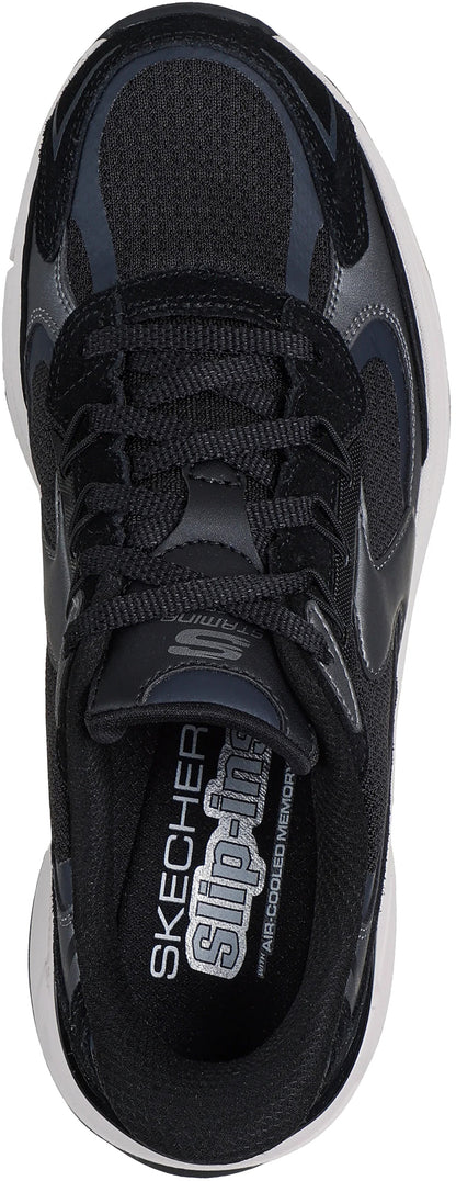 Skechers Stamina Sport Metallic Muse Womens Shoes - Black