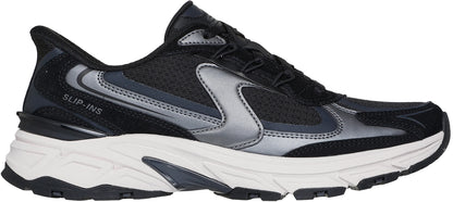 Skechers Stamina Sport Metallic Muse Womens Shoes - Black
