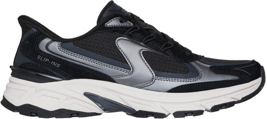 Skechers Stamina Sport Metallic Muse Womens Shoes - Black