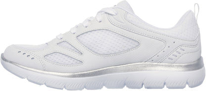 Skechers Summits Suited Womens Training Shoes - White