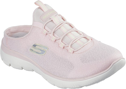 Skechers Summits Simply Sweet Backless Womens Shoes - Pink