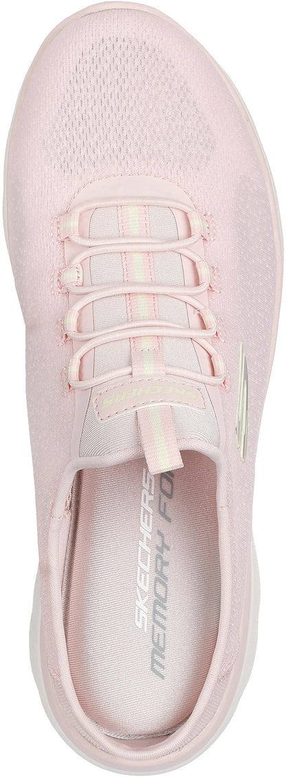 Skechers Summits Simply Sweet Backless Womens Shoes - Pink