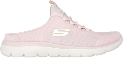 Skechers Summits Simply Sweet Backless Womens Shoes - Pink