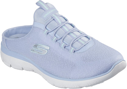 Skechers Summits Simply Sweet Backless Womens Shoes - Blue