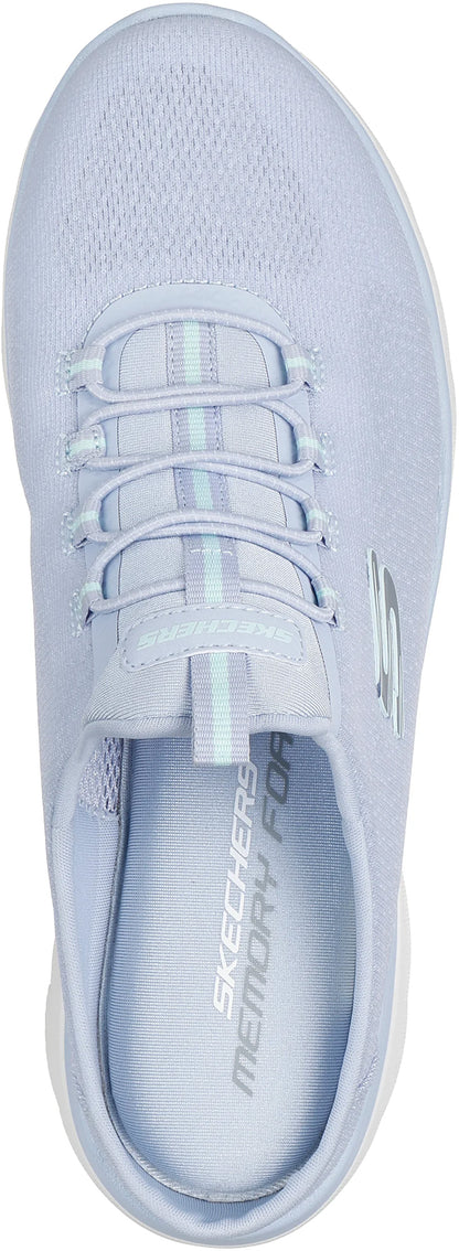 Skechers Summits Simply Sweet Backless Womens Shoes - Blue