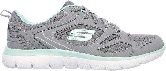 Skechers Summits Suited Womens Training Shoes - Grey