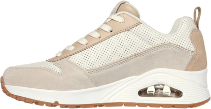 Skechers UNO 2 Much Fun Womens Shoes - Beige