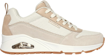 Skechers UNO 2 Much Fun Womens Shoes - Beige