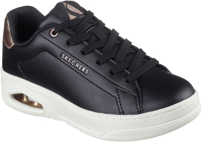 Skechers UNO Court Courted Air Womens Shoes - Black