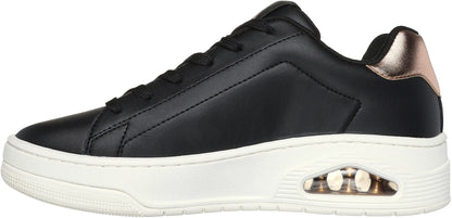 Skechers UNO Court Courted Air Womens Shoes - Black