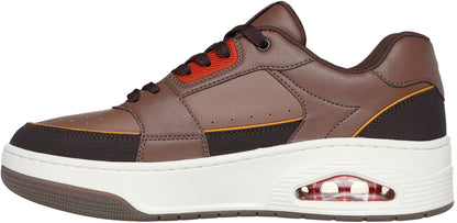 Skechers UNO Court Low Post Mens Shoes - Brown