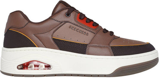 Skechers UNO Court Low Post Mens Shoes - Brown