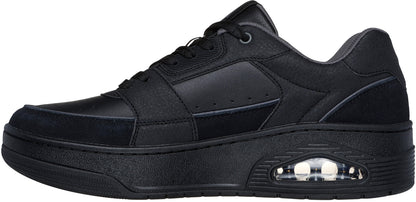 Skechers UNO Court Low Post Match Mens Shoes - Black