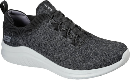 Skechers Ultra Flex 2.0 Cryptic WIDE FIT Mens Shoes - Black