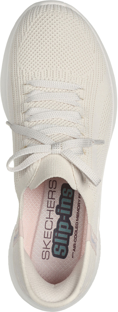 Skechers Ultra Flex 3.0 Brilliant Path Womens Training Shoes - Natural