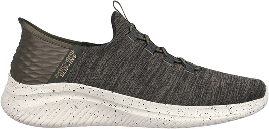 Skechers Ultra Flex 3.0 Right Away WIDE FIT Mens Shoes - Green