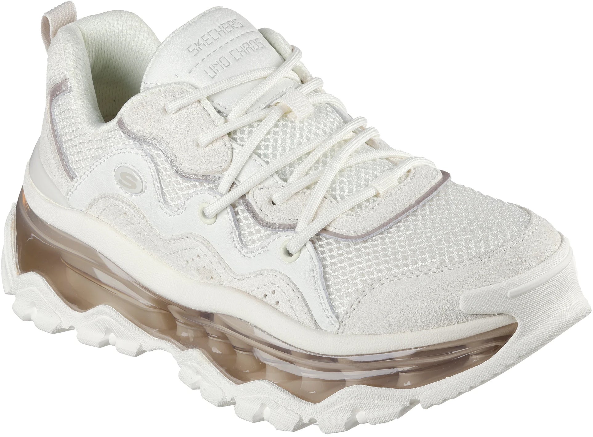 Skechers Uno Chaos Womens Trainers - White – Start Fitness