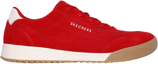 Skechers Zinger 2.0 Manzanilla Suede Mens Shoes - Red