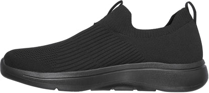 Skechers GO Walk Arch Fit Iconic EXTRA WIDE FIT Mens Walking Shoes - Black