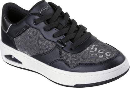 Skechers UNO CTL Subtle Shimmer Womens Shoes - Black