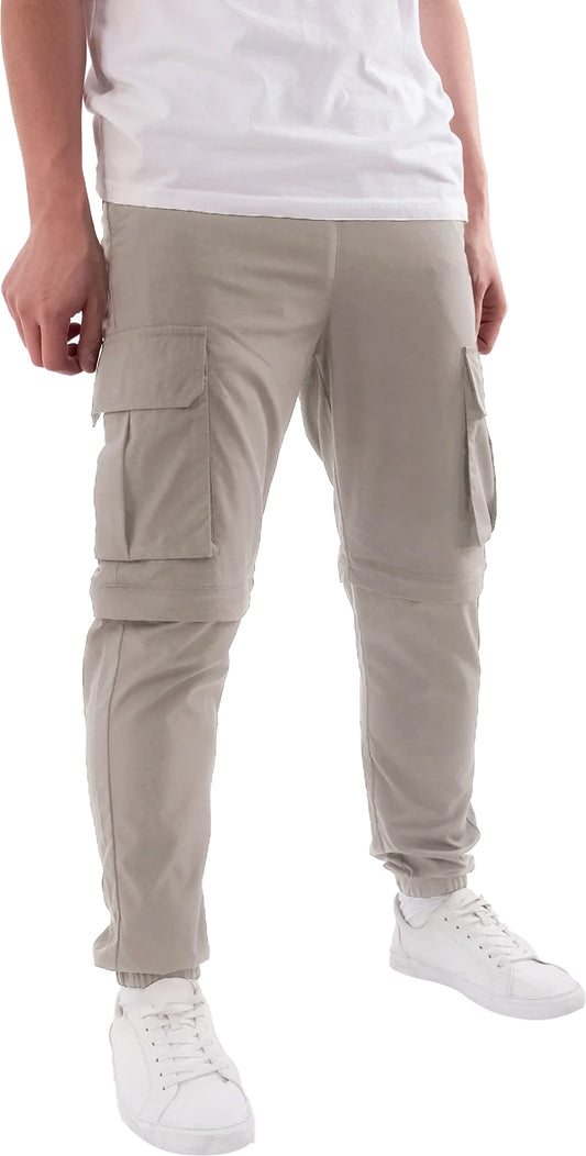 Soulstar Essentials Mens Cargo Pants - Beige