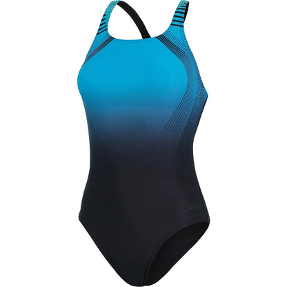 Speedo Digital Placement Medalist Swimsuit  Front - Front View