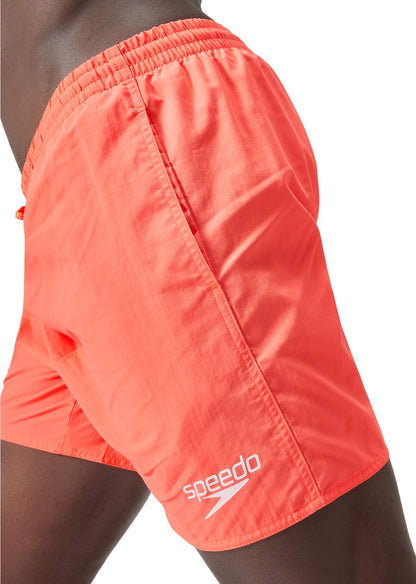 Speedo Essentials 16 Inch Mens Swim Shorts - Red