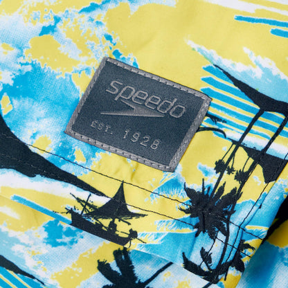 Speedo Printed Leisure Inhc Shorts  Details