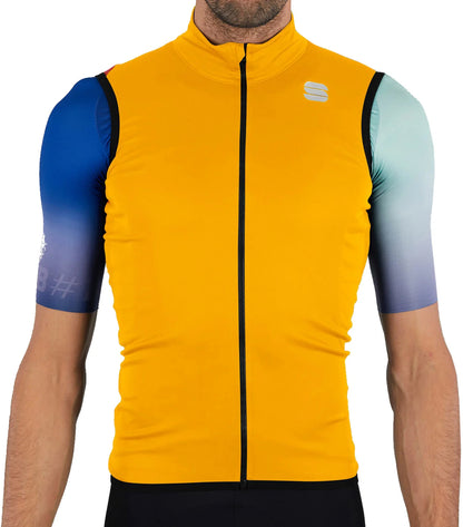 Sportful Fiandre Light NoRain Mens Cycling Gilet - Yellow