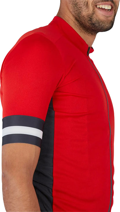 Sportful Kite Short Sleeve Mens Cycling Jersey - Red